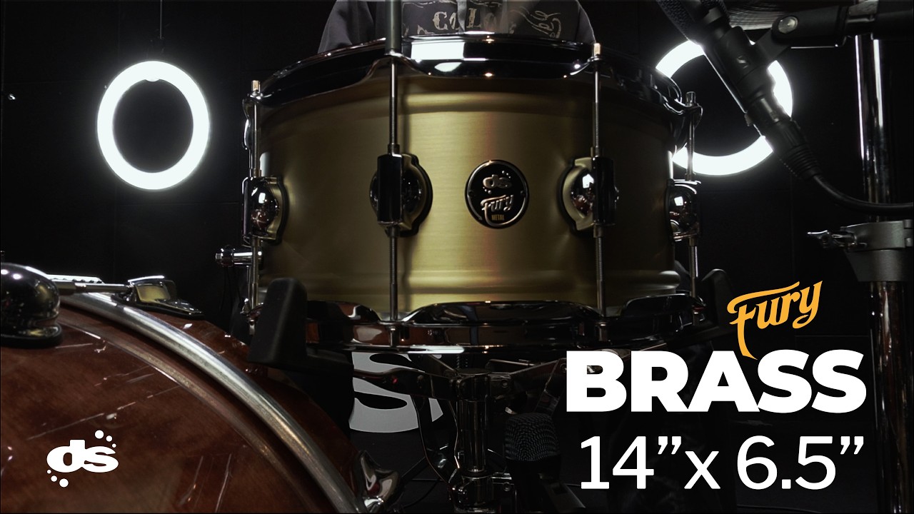 FURY Metal Snare Series : Brass 14"X6.5"