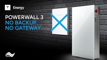 CCL product insights: Can I install Tesla Powerwall 3 without a Gateway?