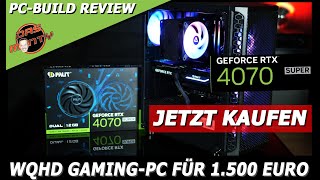 Der Beste Wqhd Gaming-Pc Build 2024? Nvidia Rtx 4070 Super Pc Für 1500 Euro Im Test Dasmonty-Edi