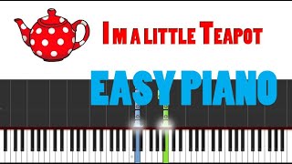 I'm a Little Teapot - simple piano tutorial