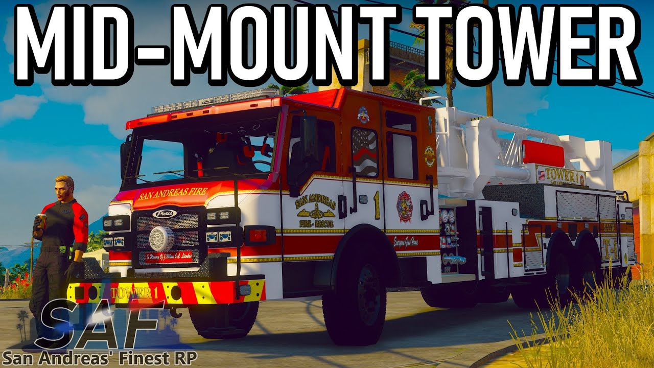 ☣️ SA'F #604 - New Mid-Mount Tower! | GTA V RP