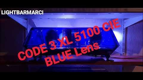 Code-3 XL 5100 Mini CIE lightbar Model Brand NEW #code3 #ghostbusters #lightbar #vintage #psecode3