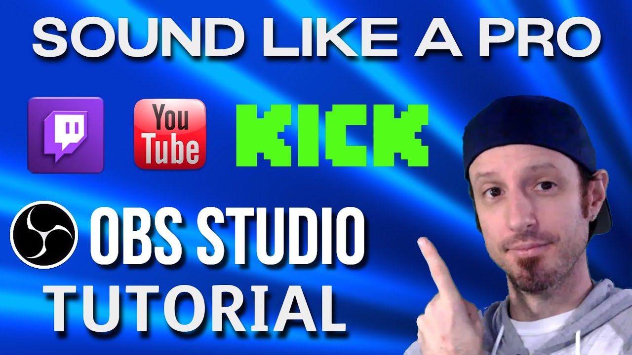 How To Make ANY Microphone Sound Pro - OBS Studio - Twitch, Kick ...