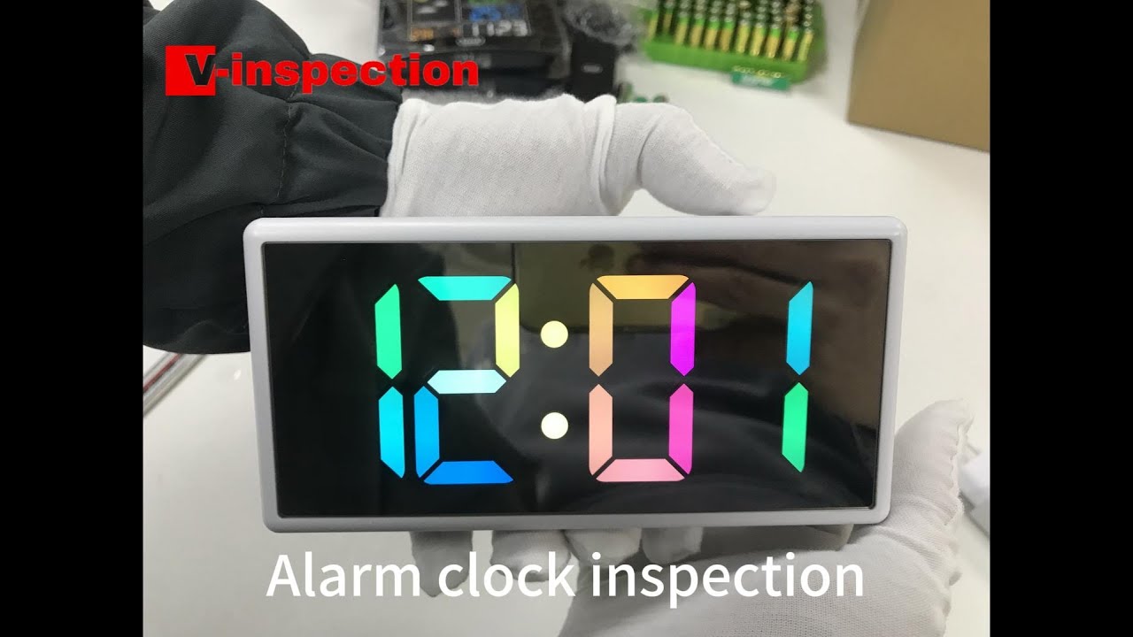 Drop Clock Inspection Thermometer, Alarm clock inspection - YouTube