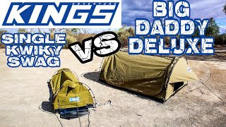 Adventure Kings Kwiky single swag vs big daddy deluxe