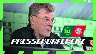 RE-LIVE | PK mit Hecking & Kompany nach VfL Wolfsburg - FC Bayern München
