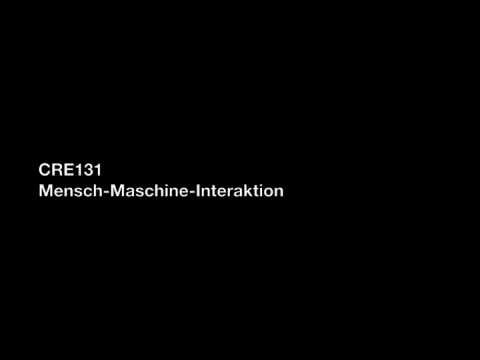 CRE131 Highlights: Mensch-Maschine-...