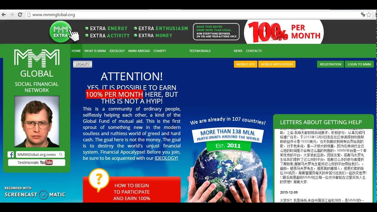 Knowledge Of Global Financial System And What Is MMM YouTube