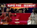 Rapid Fire With Sarah Khan & Shahzad Sheikh | BOL Nights With Ahsan Khan | BOL Entertainment