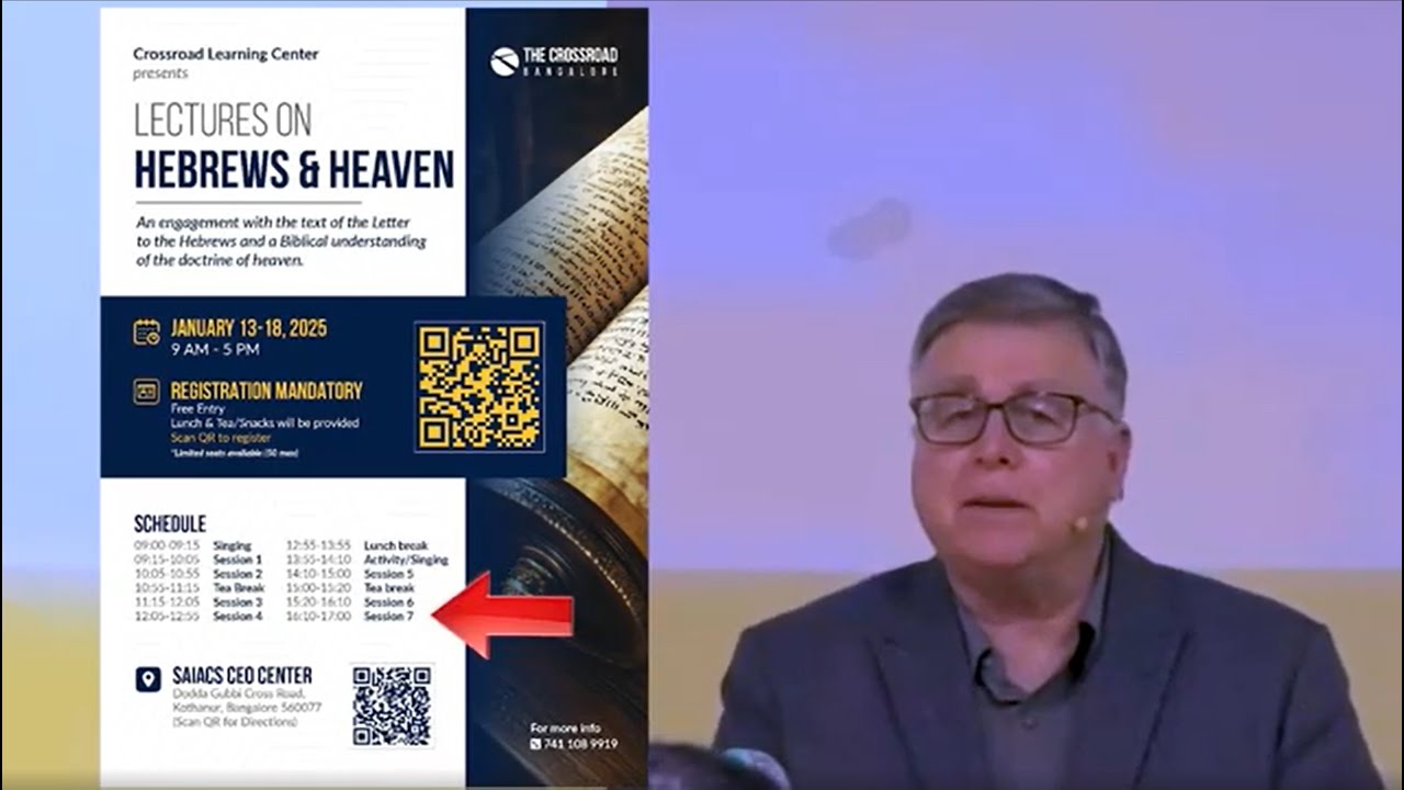 Hebrews Session 7 Heb 4:1-13 Unit C Topic 2 Bangalore 2025