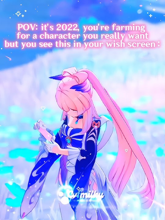 I wished for ayaka for that reason #genshinimpact #genshinmemes #shorts #hoyocreators