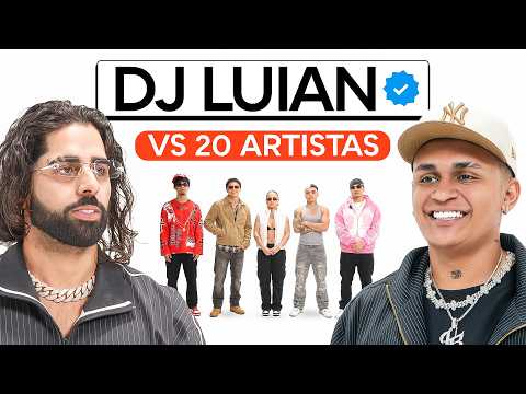 20 ARTISTS VS DJ LUIAN | Puerto Rico 🇵🇷