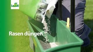 Rasen dngen: Wann und wie Sie Grnflchen am besten dngen | LANDI Schweiz  - LANDI