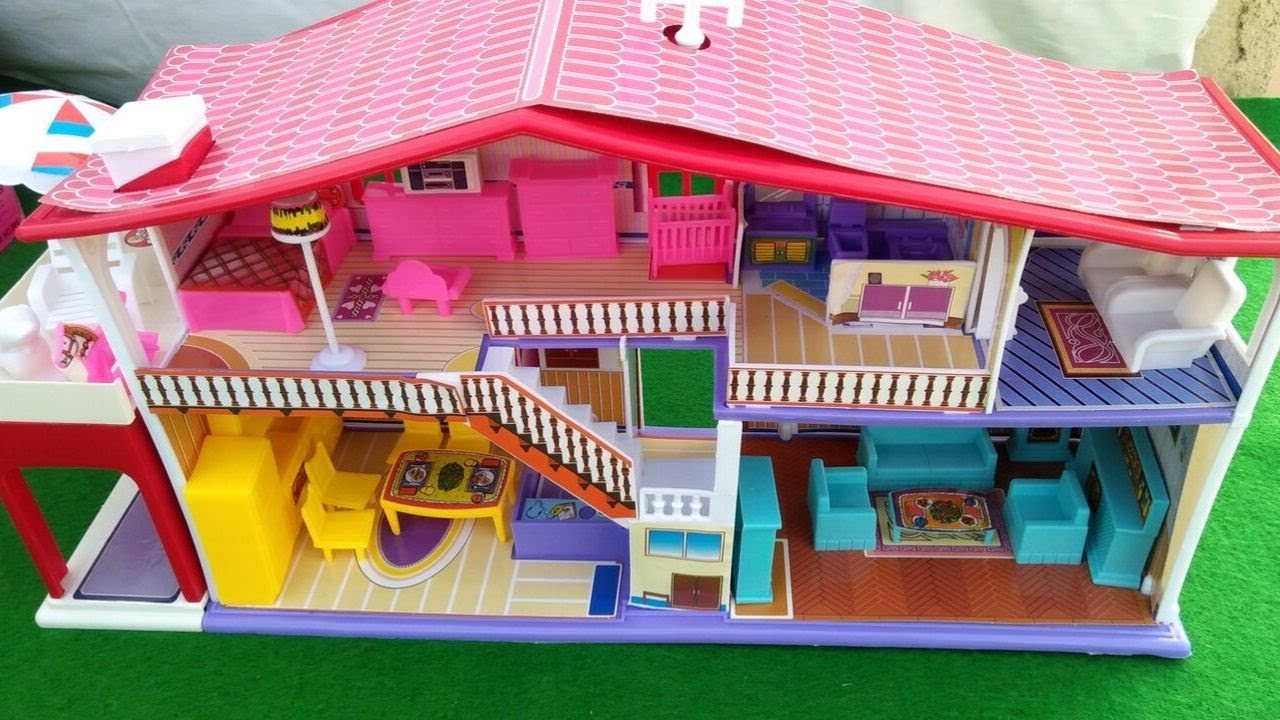 DOLLS HOUSE Toy House set decorate Toy 