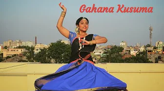 Gahana Kusuma Kunja Majhe || Dance Cover by Ishanya || Rabindranath Tagore || Sounak Chattopadhyay Gahana Kusuma Kunja Majhe || Dance Cover by Ishanya || Rabindranath Tagore || Sounak Chattopadhyay