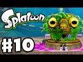 Splatoon - Gameplay Walkthrough Part 10 -  The Dreaded Octonozzle! (Nintendo Wii U)