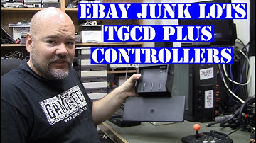 Ebay junk lot - Turbo Stick tear down TGCD dock TG16