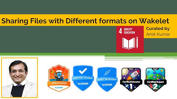 Sharing Files with Different formats on #Wakelet | Remote Learning | Tutor Guide