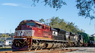 The Alanta shows up in Jax, FEC local , CSX PL&E and 1776 armed forces unit on I025.
