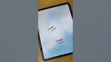 Procreate Watercolor Tutorial #procreatetutorials #procreate #digitalartbrushes