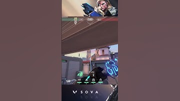 SUNSET SOVA LINEUP - BEST!!! Double Shock Dart (2023) #valorant #shorts #lineups #viper #sova