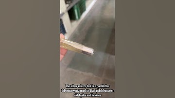 Silver Mirror Test | Aldehyde confirmatory Test | Tollen