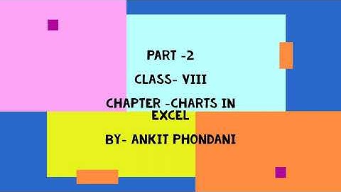 Class 8 part 2 charts in excel