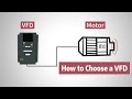 How to choose a vfd for your motorvfd motor howto