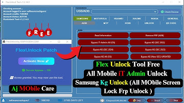 KG iT ADMIN UNLOCK TOOL FREE 2025, Android 15 it admin unlock Tool,Samsung kg Unlock Tool Android 15