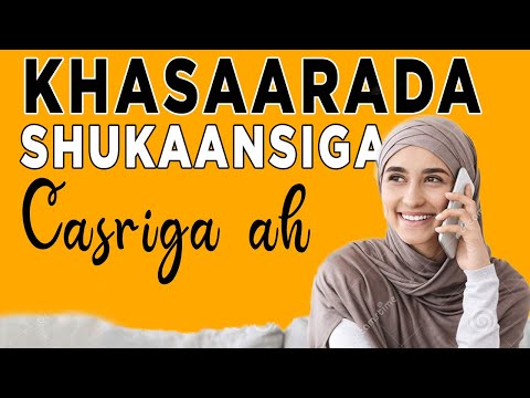 SHUKAANSI HA GALIN INTA ADAN DAWAN MUQAALKAN ADVICE FROM PSYCHOLOGY