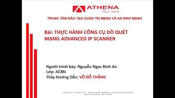 Công cụ dò quét mạng Advanced IP Scanner