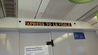 Lilydale Via Loop Limited Express Service Metro Announcements (X'Trapolis)