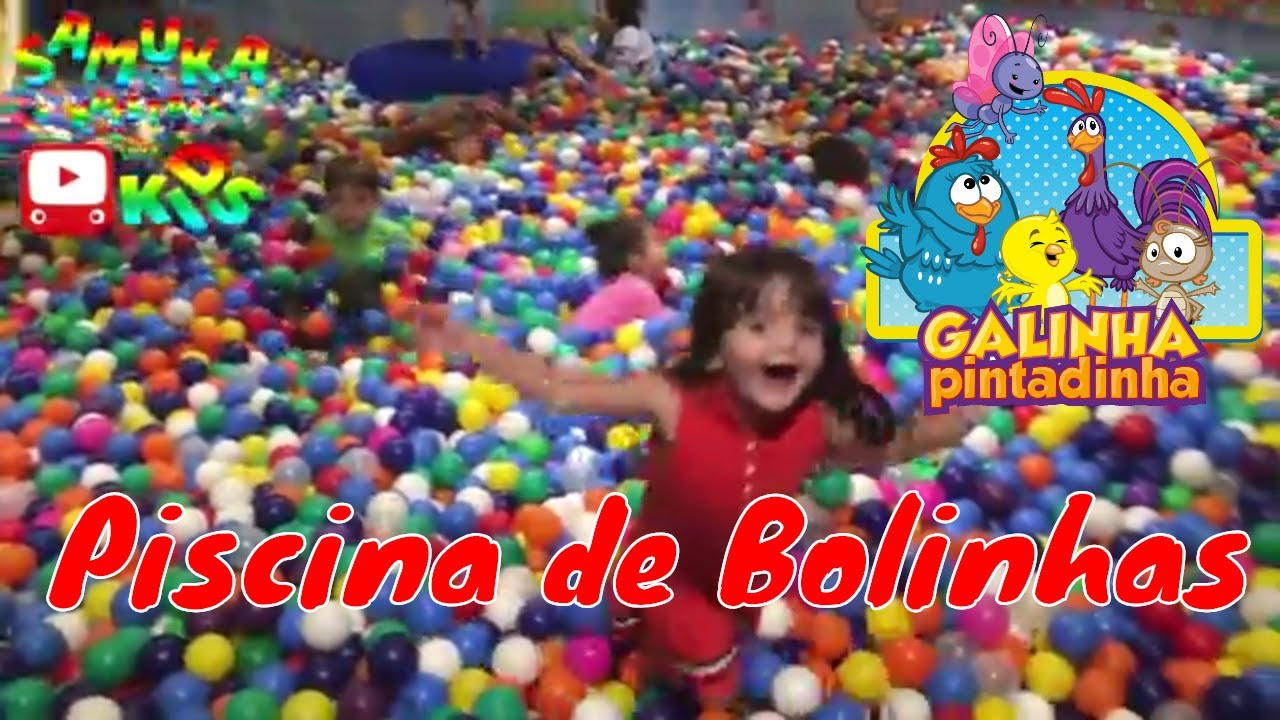 PISCINA DE BOLINHAS DA GALINHA PINTADINHA!!!