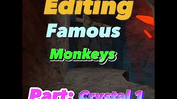 Editing famous monkeys Part crystal 1 #gorillatagvr #oculusquest #oculusquest2