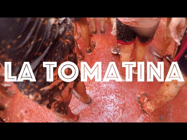 La Tomatina 2015! Tomato Festival in Spain! スペインのトマト祭りレポート!