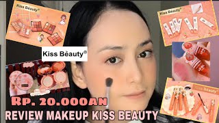 REVIEW MAKEUP KISS BEAUTY | MAKEUP PEACH MURAH THAILAND