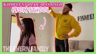 KATHLEEN GOT QUARANTINED FROM SCHOOL!! Life in the USA / FilAm