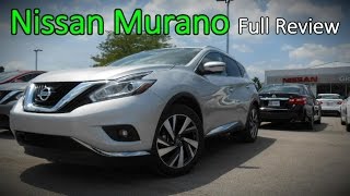 2016 Nissan Murano: Full Review | S, SV, SL, Platinum & Hybrid
