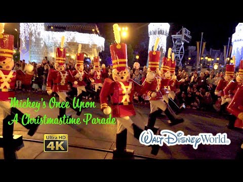 2018 Mickey's Once Upon A Christmastime Parade at Walt Disney World Complete Ultra HD 4k