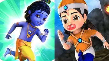 Little Krishna VS Little Hanuman Game 2025 Gameplay Android, ios