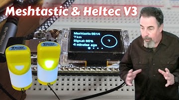 Meshtastic on Heltec WiFi LoRa 32 V3