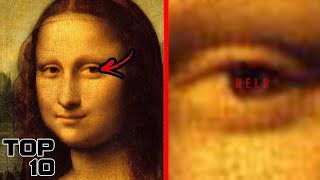 Top 10 Terrifying Messages Hidden Inside Of Paintings