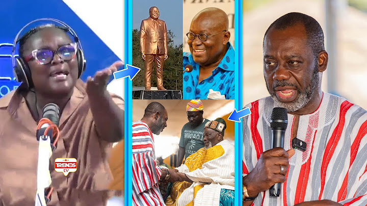 NAPO Fíres At Yaa Naa Palace! Nana Yaa Brefo B0re Over Akufo Addo's Statue! Slam US Ambassador To GH
