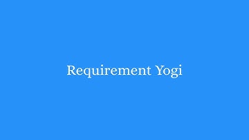 Requirement Yogi - Requirements Management Tool for Various Industries