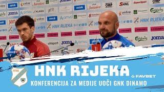 Konferencija za medije uoči GNK Dinamo - prva utakmica finala (2023./2024.)