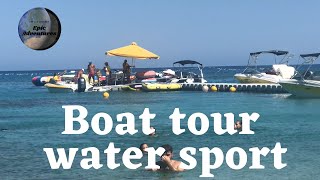 Boat tour water sport l At the beach _ Лодочная экскурсия водные виды спорта l на пляже