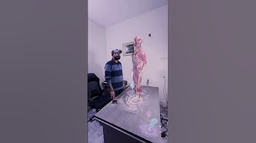 Futuristic Holographic Table with Interactive HUD Graphics | 2025 VR Animation