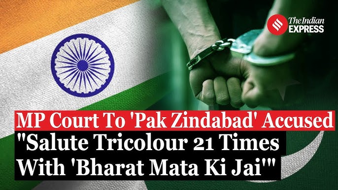 Salute National Flag 21 Times Saying 'Bharat Mata Ki Jai':MP High Court's Bail Condition For Accused - YouTube