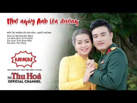 Karaoke chèo: Nhớ Ngày Anh Lên Đường | Song ca cùng NS Thu Hòa [Ultra HD 4K]