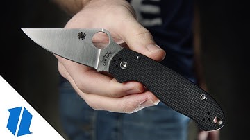 Spyderco Para 3 Folding Knife Overview
